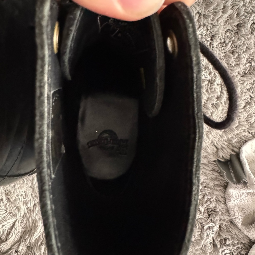 Dr. Martens Black Leather Women's Boots - Picture 6 of 9